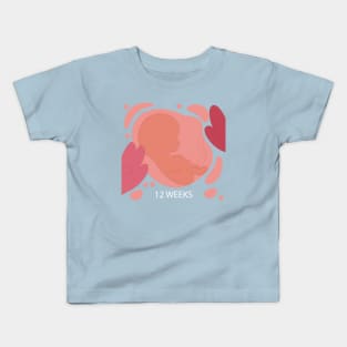 12 Weeks Fetus Kids T-Shirt